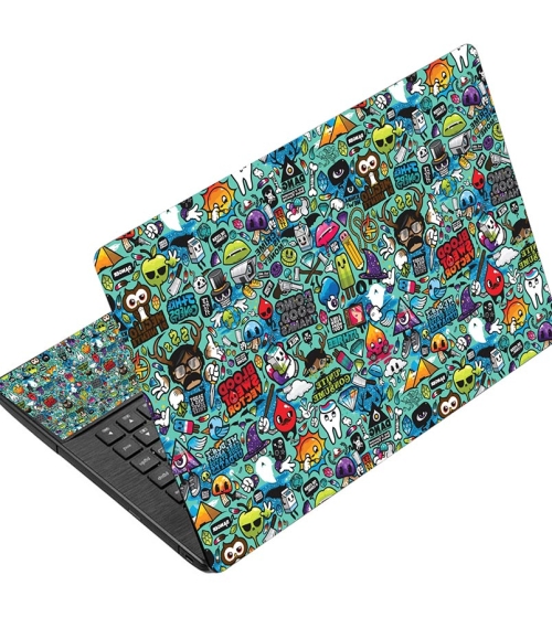 Mực in decal dán laptop 2